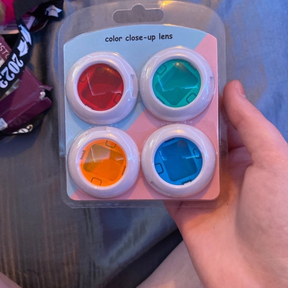 Polaroid camera lens